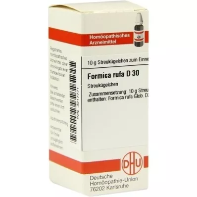 FORMICA RUFA D 30 glóbulos, 10 g