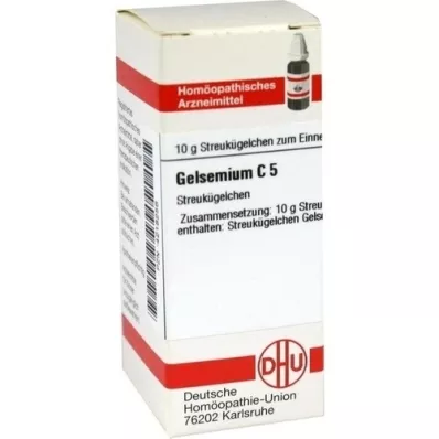 GELSEMIUM C 5 glóbulos, 10 g