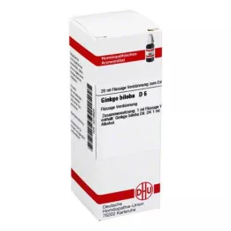 GINKGO BILOBA Dilución D 6, 20 ml