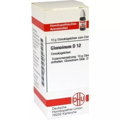 GLONOINUM D 12 glóbulos, 10 g