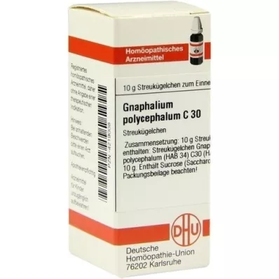 GNAPHALIUM POLYCEPHALUM C 30 glóbulos, 10 g