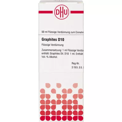 GRAPHITES Dilución D 10, 50 ml