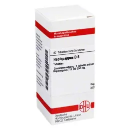 HAPLOPAPPUS D 6 pastillas, 80 uds