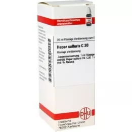 HEPAR SULFURIS Dilución C 30, 20 ml