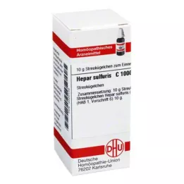 HEPAR SULFURIS C 1000 glóbulos, 10 g