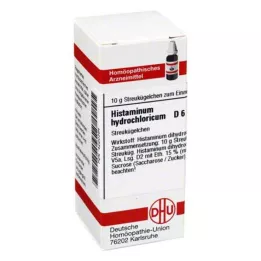 HISTAMINUM hydrochloricum D 6 glóbulos, 10 g