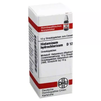HISTAMINUM hydrochloricum D 12 glóbulos, 10 g