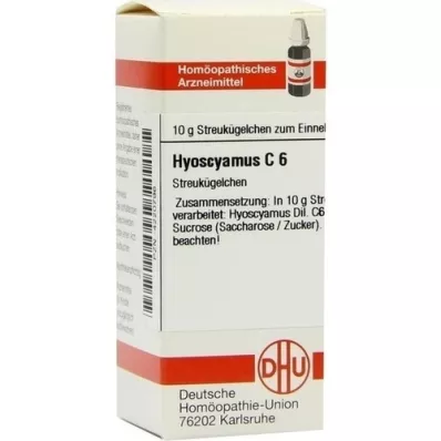 HYOSCYAMUS C 6 glóbulos, 10 g