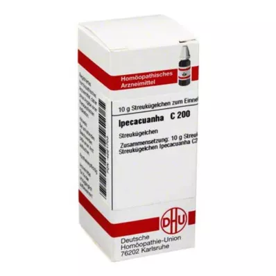 IPECACUANHA C 200 glóbulos, 10 g