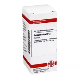 IPECACUANHA D 12 pastillas, 80 uds