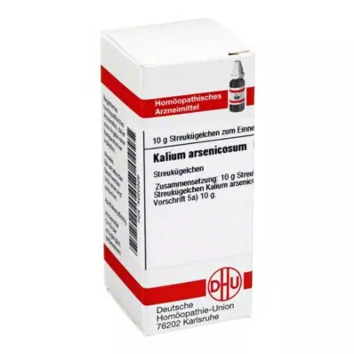 DHU Potasio arsenicosum C 30 glóbulos, 10 g