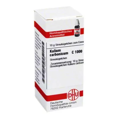 KALIUM CARBONICUM C 1000 glóbulos, 10 g KALIUM CARBONICUM C 1000 glóbulos, 10 g