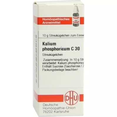 KALIUM PHOSPHORICUM C 30 glóbulos, 10 g