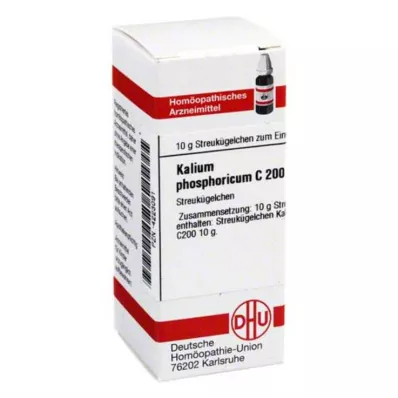 KALIUM PHOSPHORICUM C 200 glóbulos, 10 g