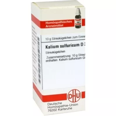 KALIUM SULFURICUM D 30 glóbulos, 10 g