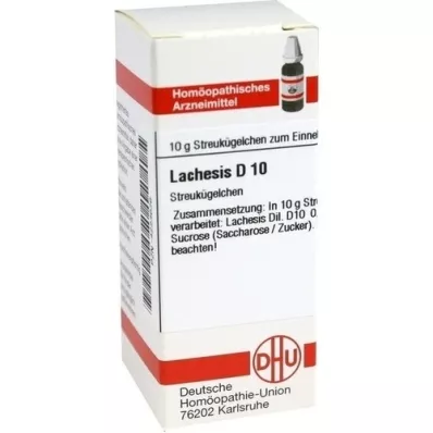 LACHESIS D 10 glóbulos, 10 g