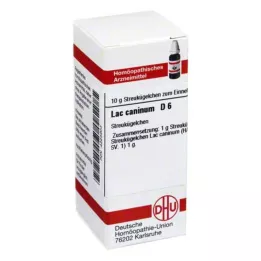 LAC CANINUM D 6 glóbulos, 10 g