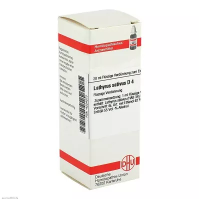 DHU Dilución de Lathyrus sativus D 4, 20 ml