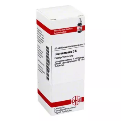 LAUROCERASUS D 6 Dilución, 20 ml