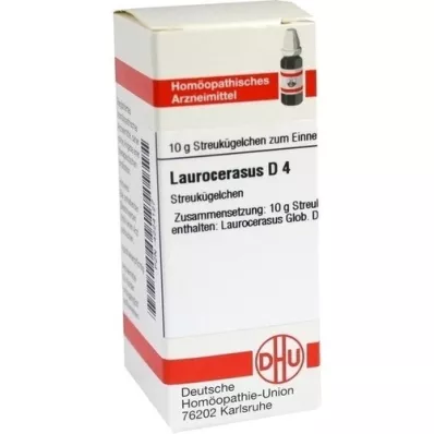 LAUROCERASUS D 4 glóbulos, 10 g