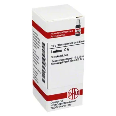 DHU Ledum C 6 glóbulos, 10 g