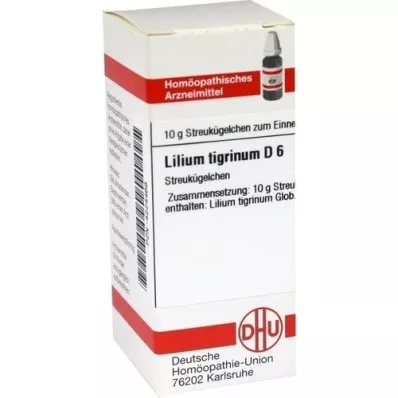 LILIUM TIGRINUM D 6 glóbulos, 10 g
