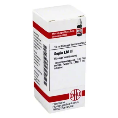 SEPIA LM III Dilución, 10 ml SEPIA LM III Dilución, 10 ml