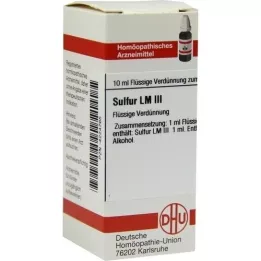 SULFUR LM III Dilución, 10 ml