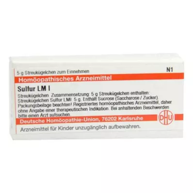SULFUR LM I glóbulos, 5 g
