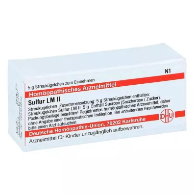 SULFUR LM II Glóbulos, 5 g
