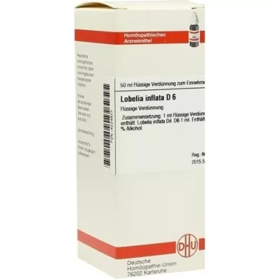 LOBELIA INFLATA D 6 Dilución, 50 ml