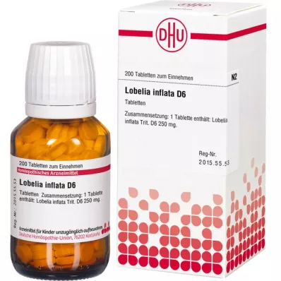 LOBELIA INFLATA D 6 pastillas, 200 uds