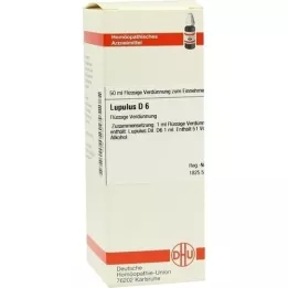 LUPULUS D 6 Dilución, 50 ml