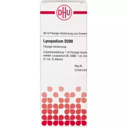 LYCOPODIUM D 200 Dilución, 50 ml