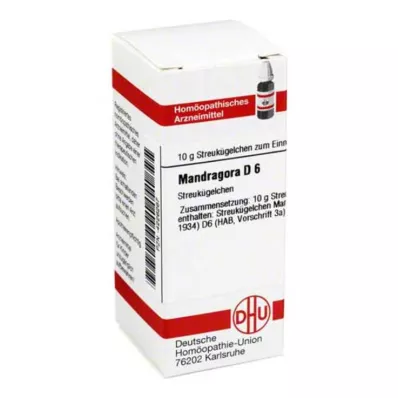 MANDRAGORA D 6 glóbulos, 10 g