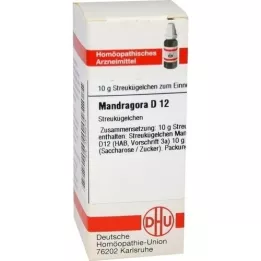 MANDRAGORA D 12 glóbulos, 10 g