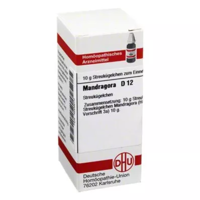 MANDRAGORA D 12 glóbulos, 10 g
