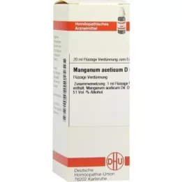 MANGANUM ACETICUM D 6 Dilución, 20 ml