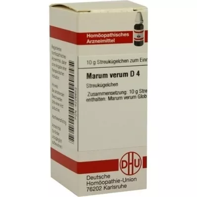 MARUM VERUM D 4 glóbulos, 10 g