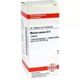 MARUM VERUM D 6 pastillas, 80 uds