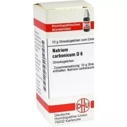 NATRIUM CARBONICUM D 6 glóbulos, 10 g