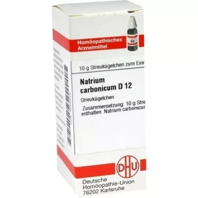 NATRIUM CARBONICUM D 12 glóbulos, 10 g