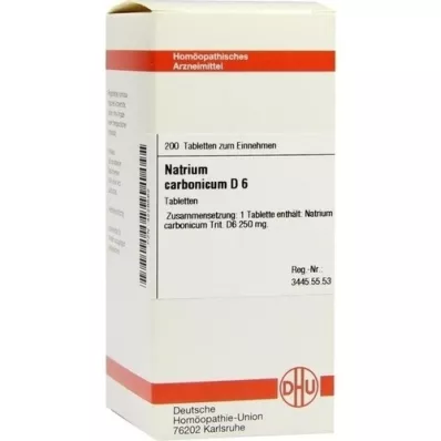 NATRIUM CARBONICUM D 6 pastillas, 200 uds
