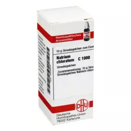 NATRIUM CHLORATUM C 1000 glóbulos, 10 g