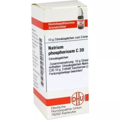 NATRIUM PHOSPHORICUM C 30 glóbulos, 10 g