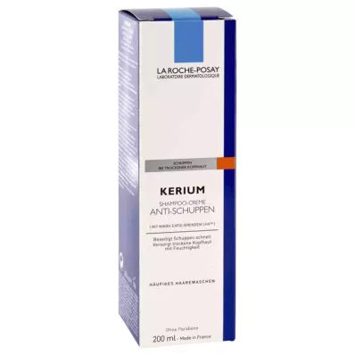 ROCHE-POSAY Kerium Champú Crema Piel Seca, 200 ml ROCHE-POSAY Kerium Champú Crema Piel Seca, 200 ml