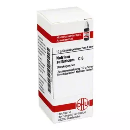 NATRIUM SULFURICUM C 6 glóbulos, 10 g