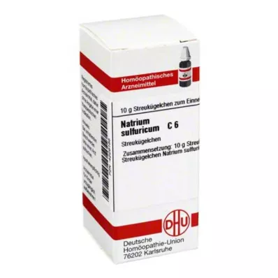 NATRIUM SULFURICUM C 6 glóbulos, 10 g NATRIUM SULFURICUM C 6 glóbulos, 10 g
