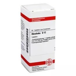 OKOUBAKA D 12 pastillas, 80 uds