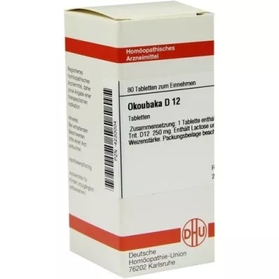 OKOUBAKA D 12 pastillas, 80 uds